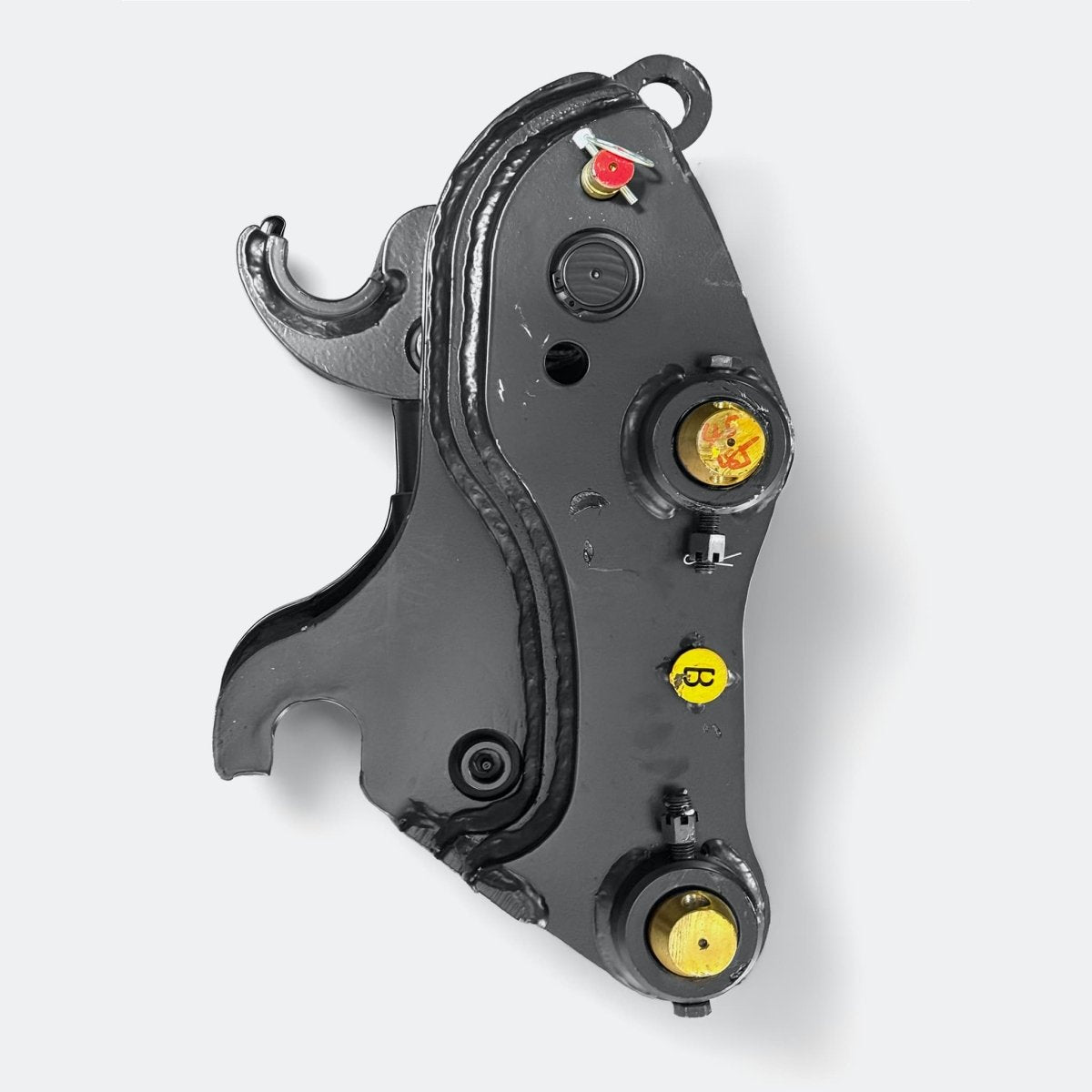 Quick Hitch Pin Grabber, 5 ton – 6 ton Excavator - Mechanical - Caterpillar 305–306 pins - Bully Dog Equipment