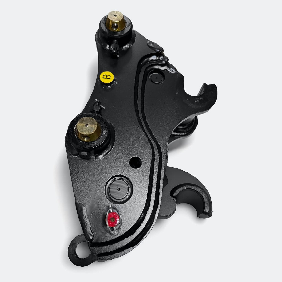 Quick Hitch Pin Grabber, 5 ton – 6 ton Excavator - Hydraulic - Caterpillar 305–306 pins - Bully Dog Equipment